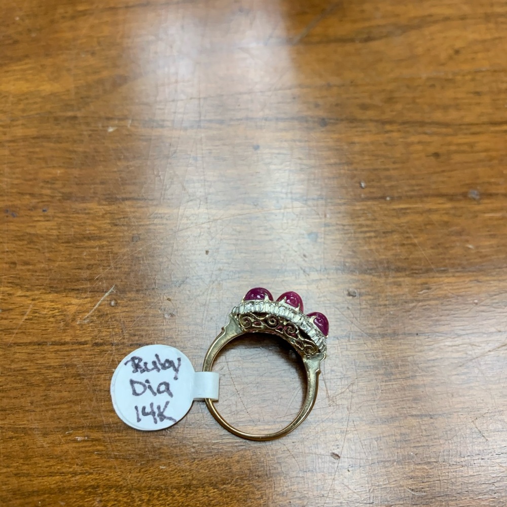 Ruby And Diamond Ring - image 3